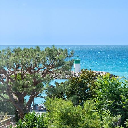 Residence Mediterranee - Beachfront - Sun And Seaview - Pool - Private Parking Cagnes-sur-Mer Luaran gambar